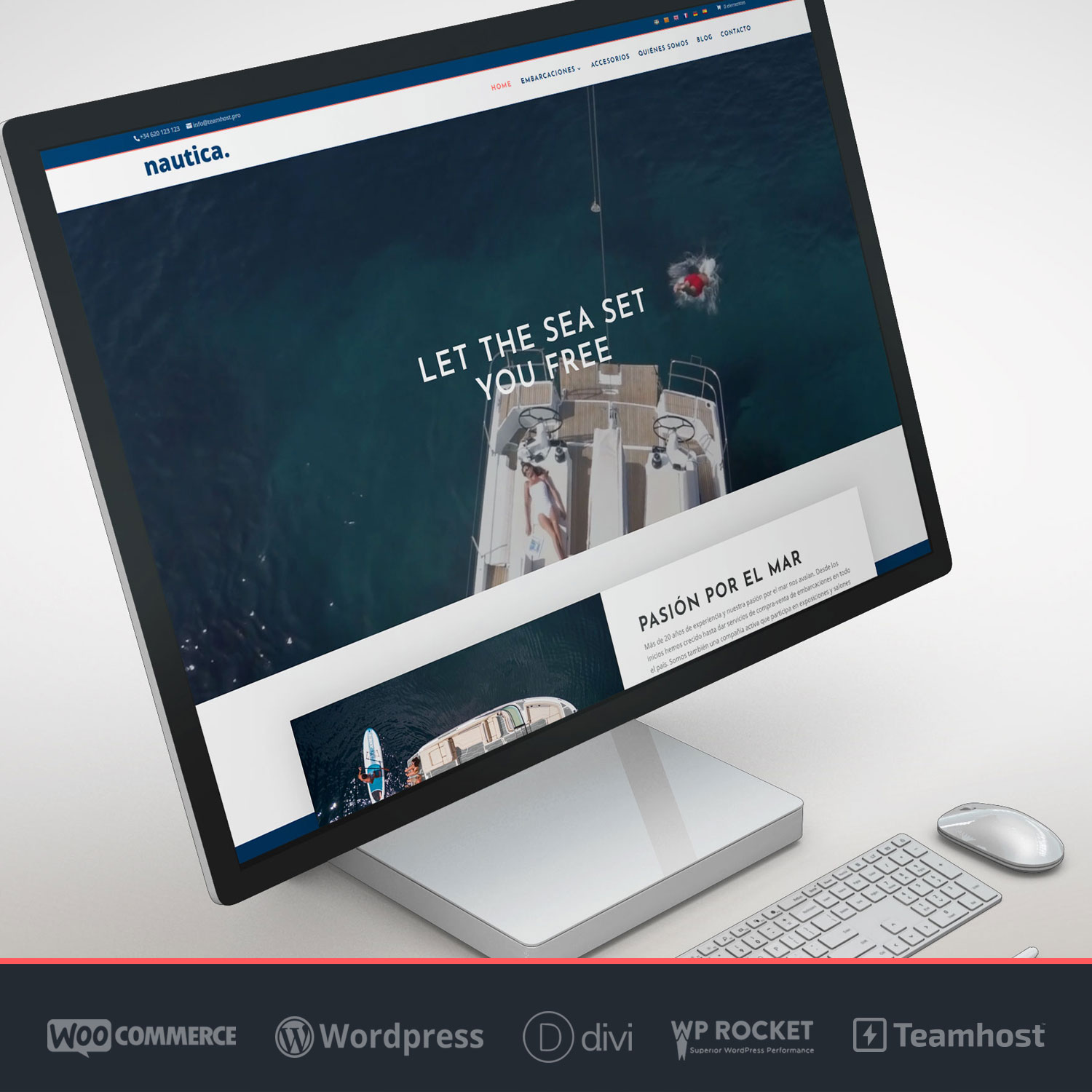 Crear página web para Náutica en WordPress y WooCommerce - Ejemplo 11