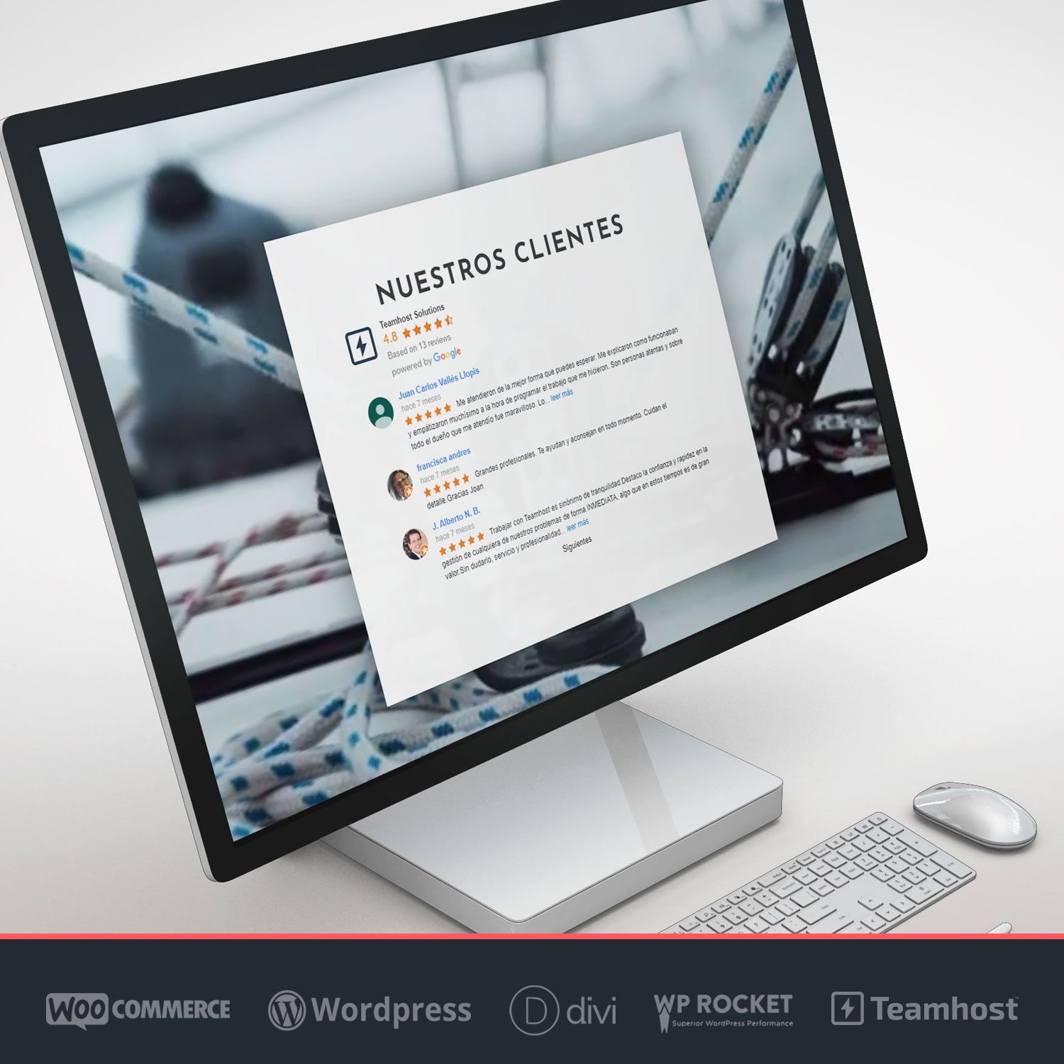Crear página web para Náutica en WordPress y WooCommerce - Ejemplo 6