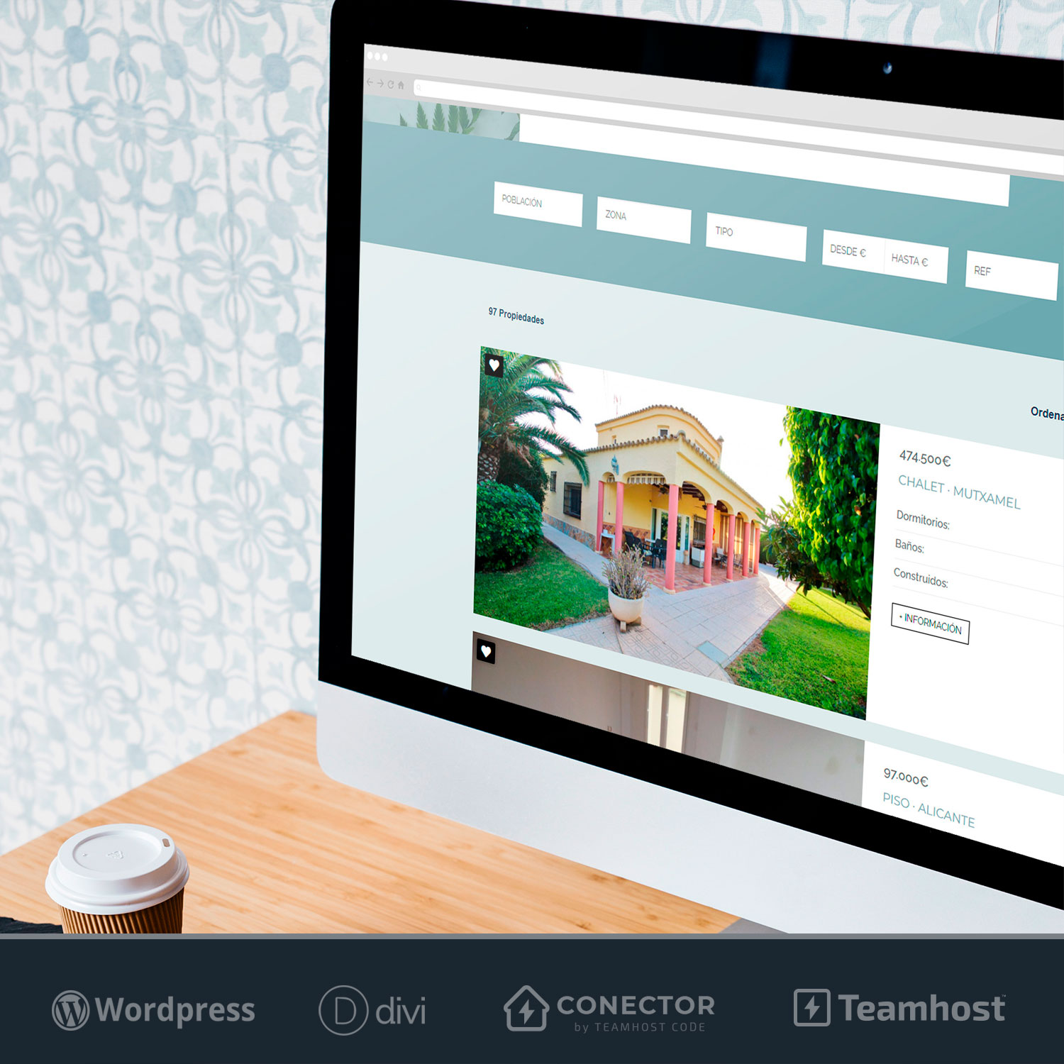 Diseño Web WordPress para Inmobiliarias - Nordik 1